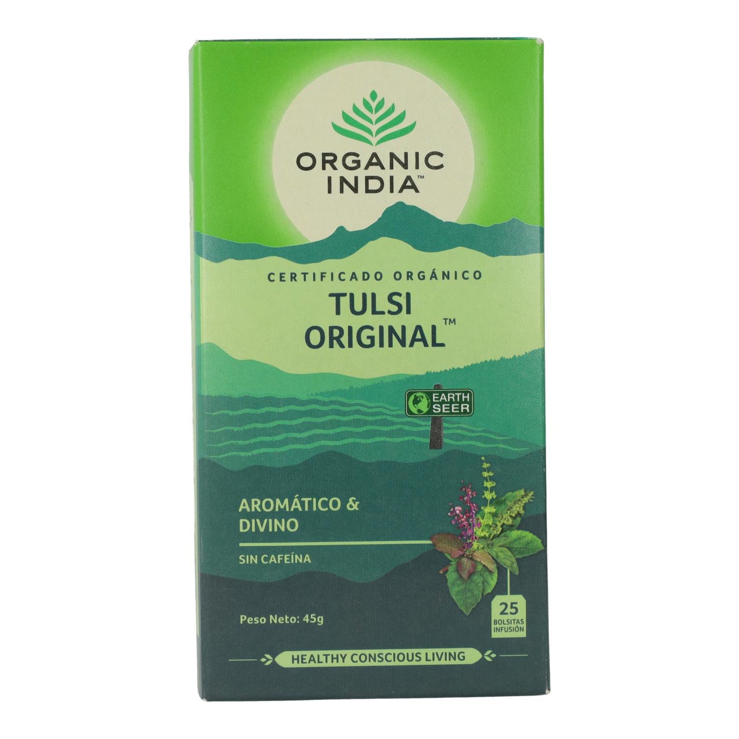 Tulsi original Organic India 25 torebek