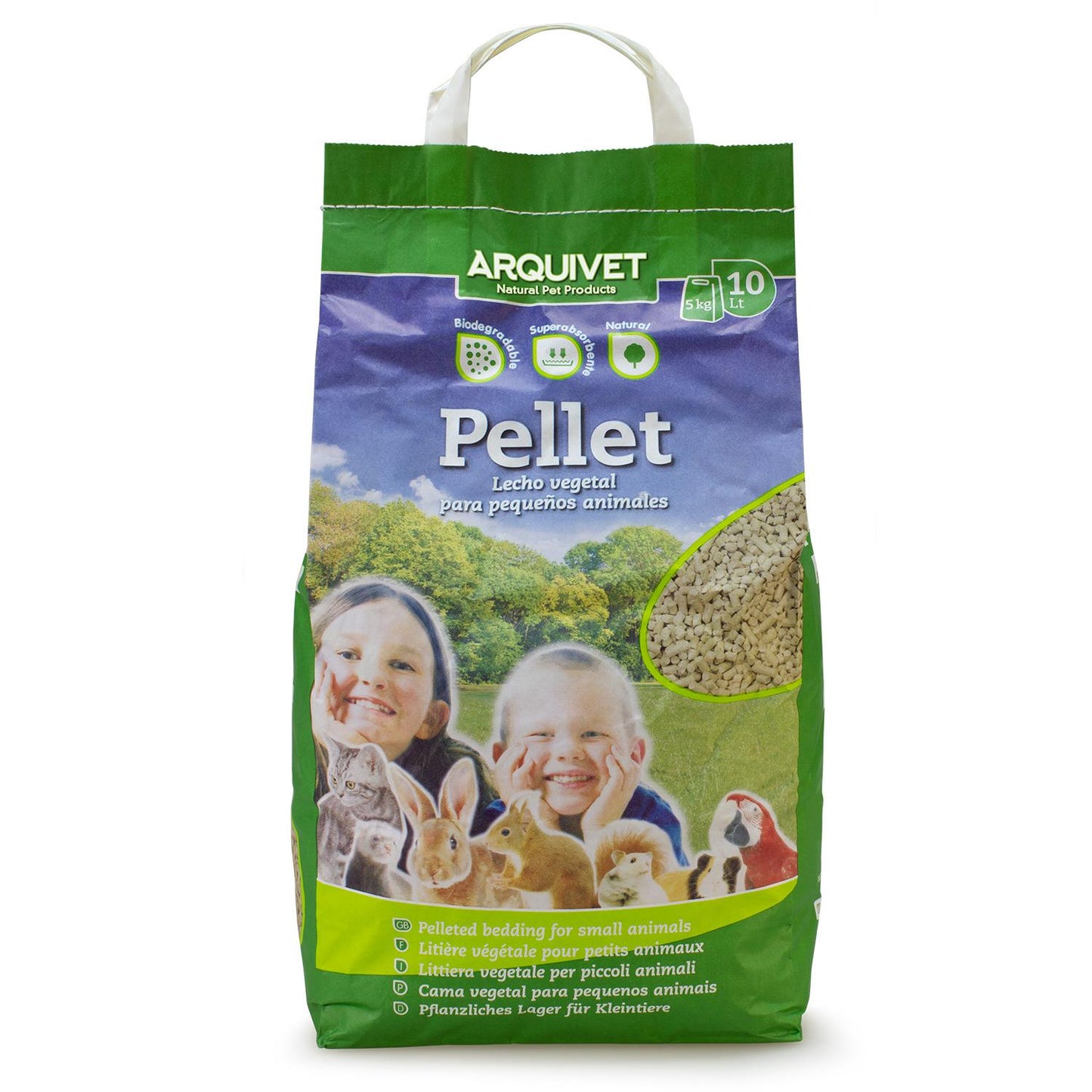 Djurbädd Pellet  Arquivet 10 L