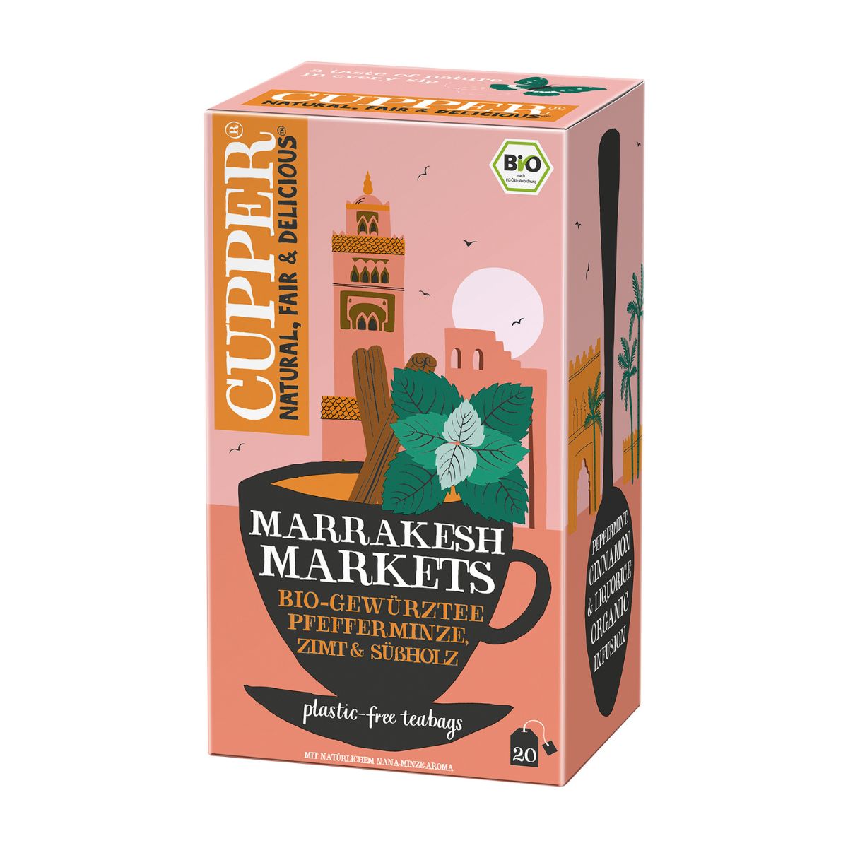 Infusion Marrakech Bio Cupper 20 sachets