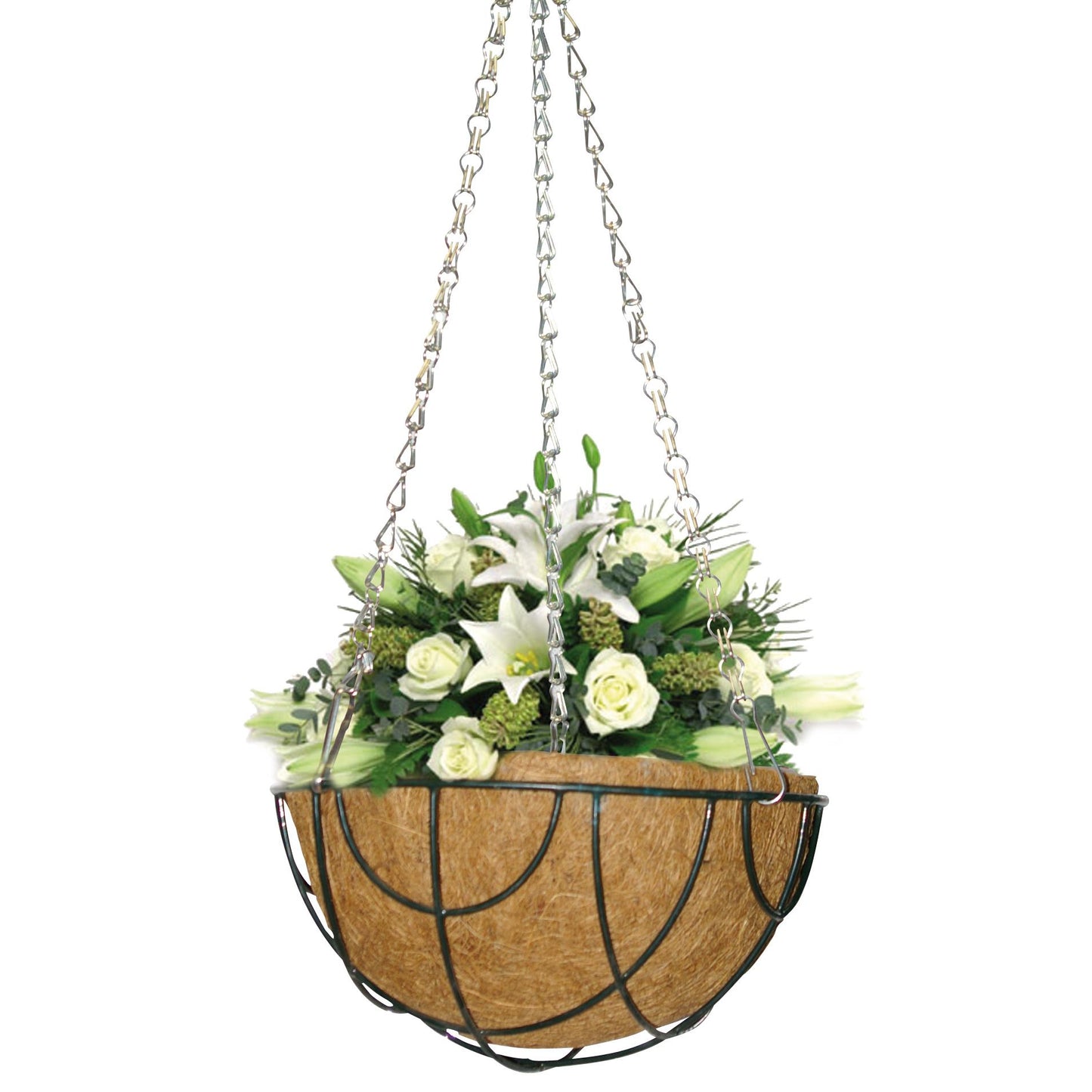 Round hanging basket Ø30 cm