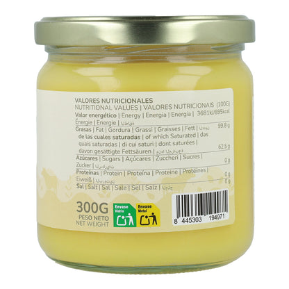 Ghee klarifierad smör ECO Planeta Huerto 300 g