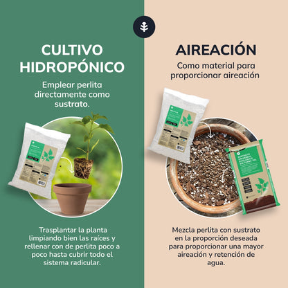 Opakowanie 2xPerlite Planeta Huerto 8 litrów