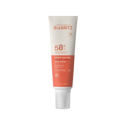 Spray do opalania na twarz i ciało SPF 50+ Biarritz 150 ml