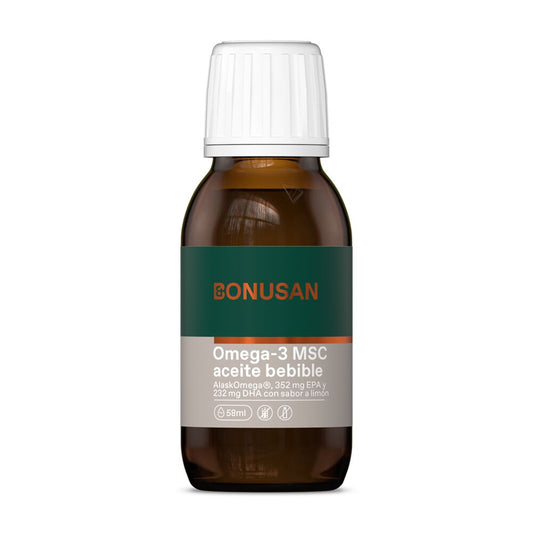 Bonusan MSC Omega-3 drinkable oil, 58 ml
