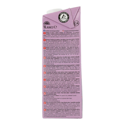 Lot de 6 boissons à l'avoine et au quinoa bio sans gluten NaturGreen 1 L