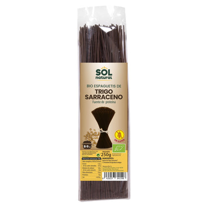 Glutenfreie Bio-Buchweizenspaghetti Sol Natural 250 g
