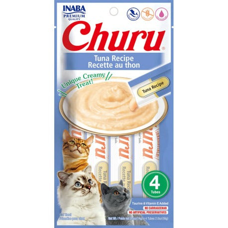 Churu Thunfisch-Rezeptur Cremiger Snack für Katzen 4 x 14 g