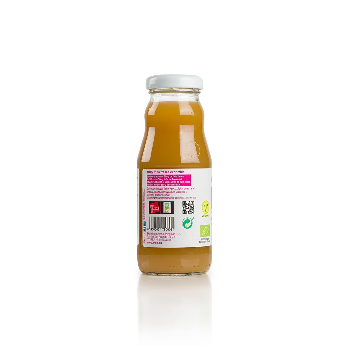 Sok jabłkowo-mango BIO 100% wyciskany Ékolo 200 ml