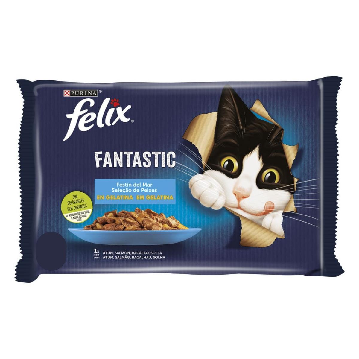 FELIX Fantastic Festín del Mar in gelatina 12 x 85 g
