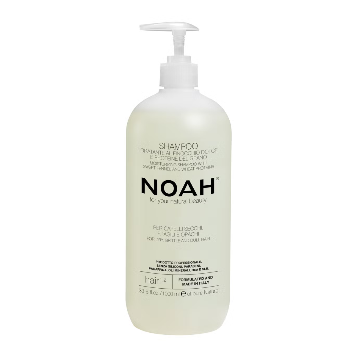 Shampoo idratante al finocchio dolce Noah 1L