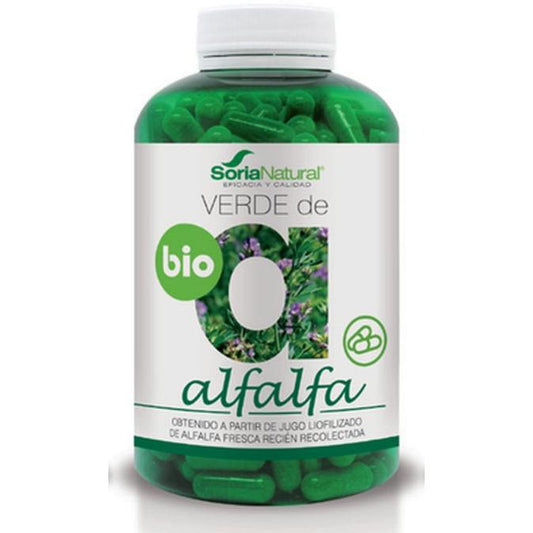 Verde de Alfalfa Soria Natural, 240 cápsulas