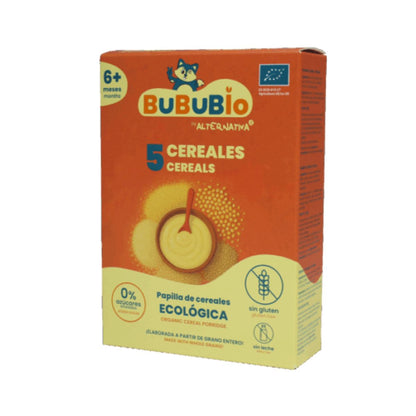Glutenvrije 5-granenpap BIO BUBUBIO 200 g