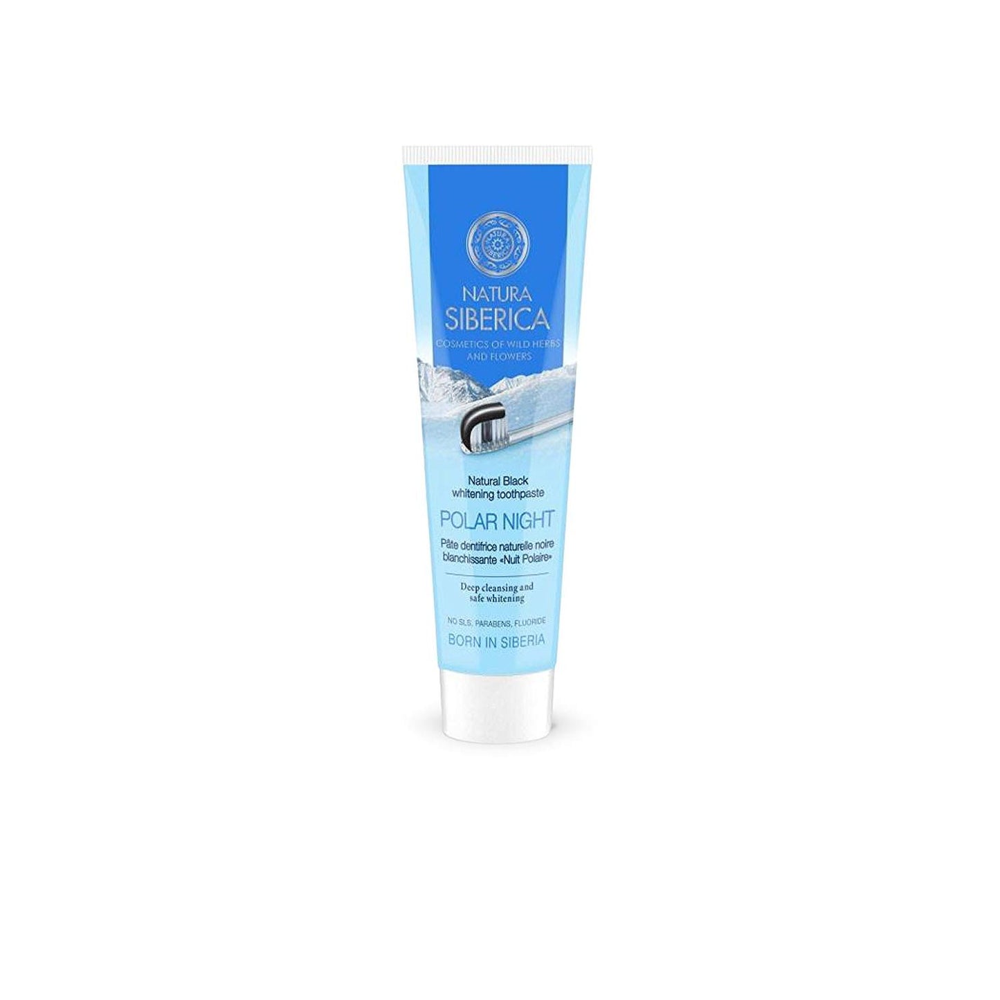 Dentifrice noir au charbon actif Polar Night Natura Siberica 100 g