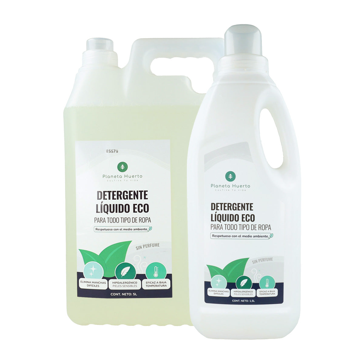 Detersivo liquido per bucato ECO ECO non profumato Planet Garden 5 litri