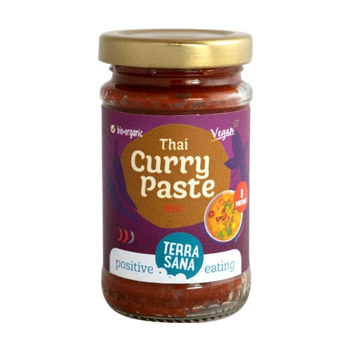 Terrasana Thai red curry paste 120 g