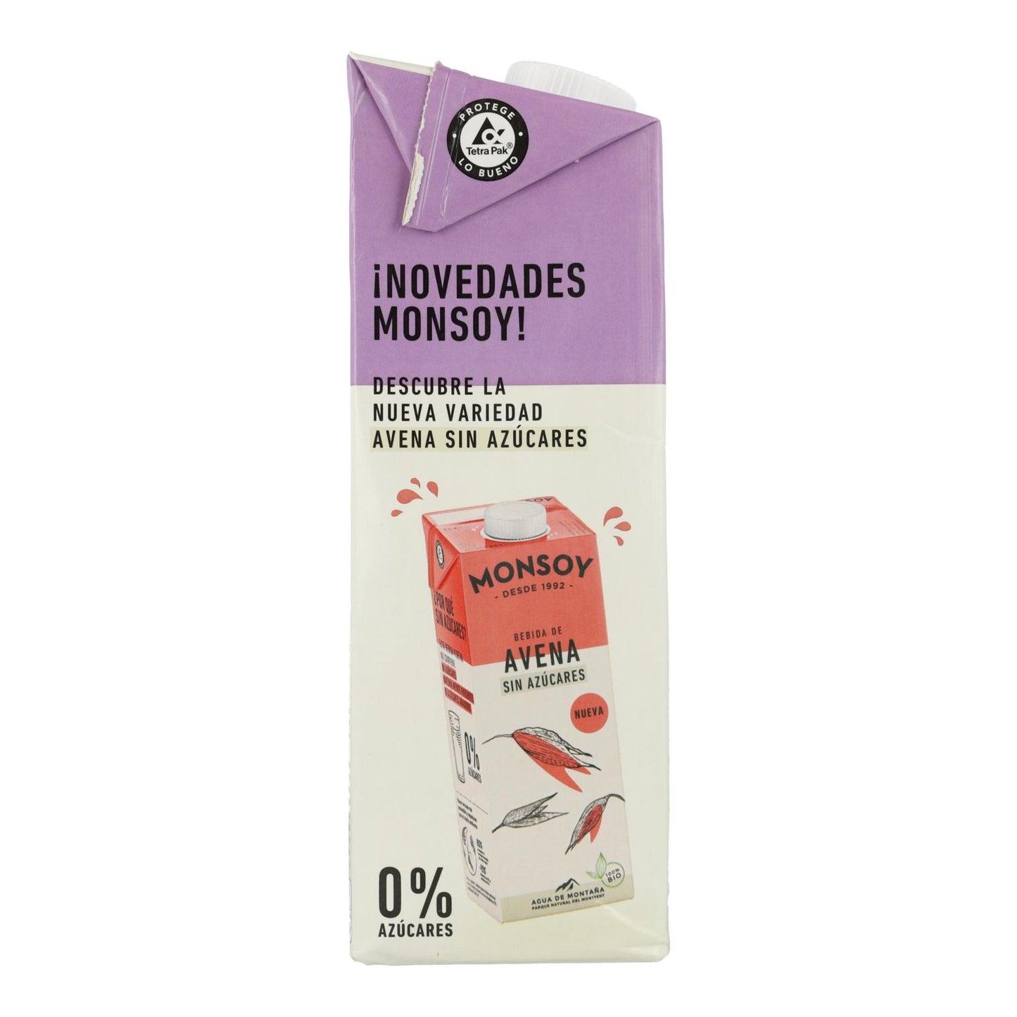 Pack of 6 Monsoy Organic Rice Drink 1L