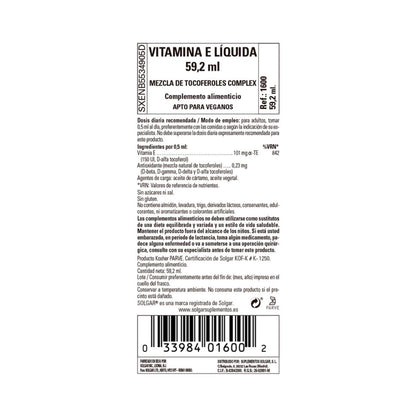 Vitamina E liquida, 59,2 ml