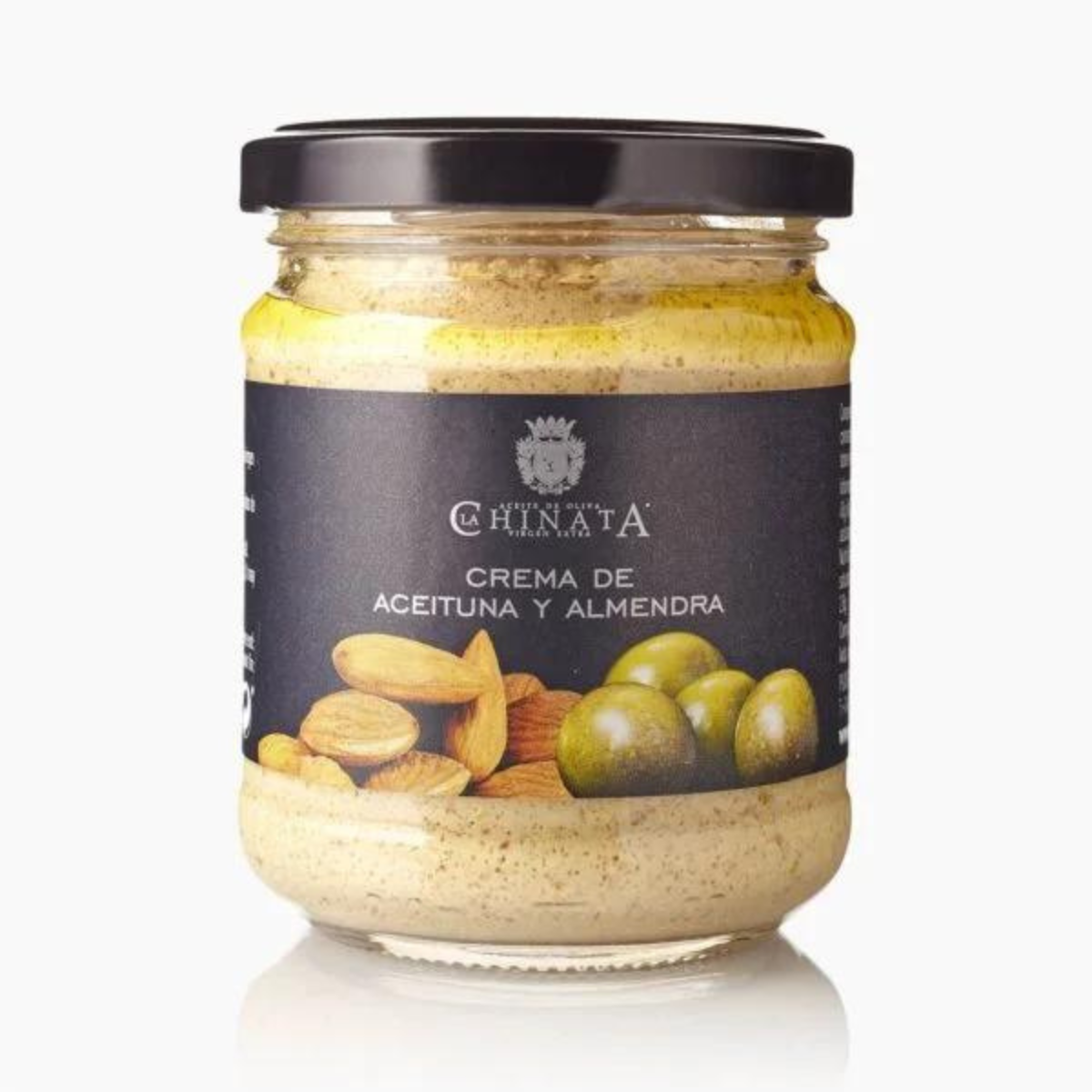 Crème van groene olijven en amandelen 180 g La Chinata