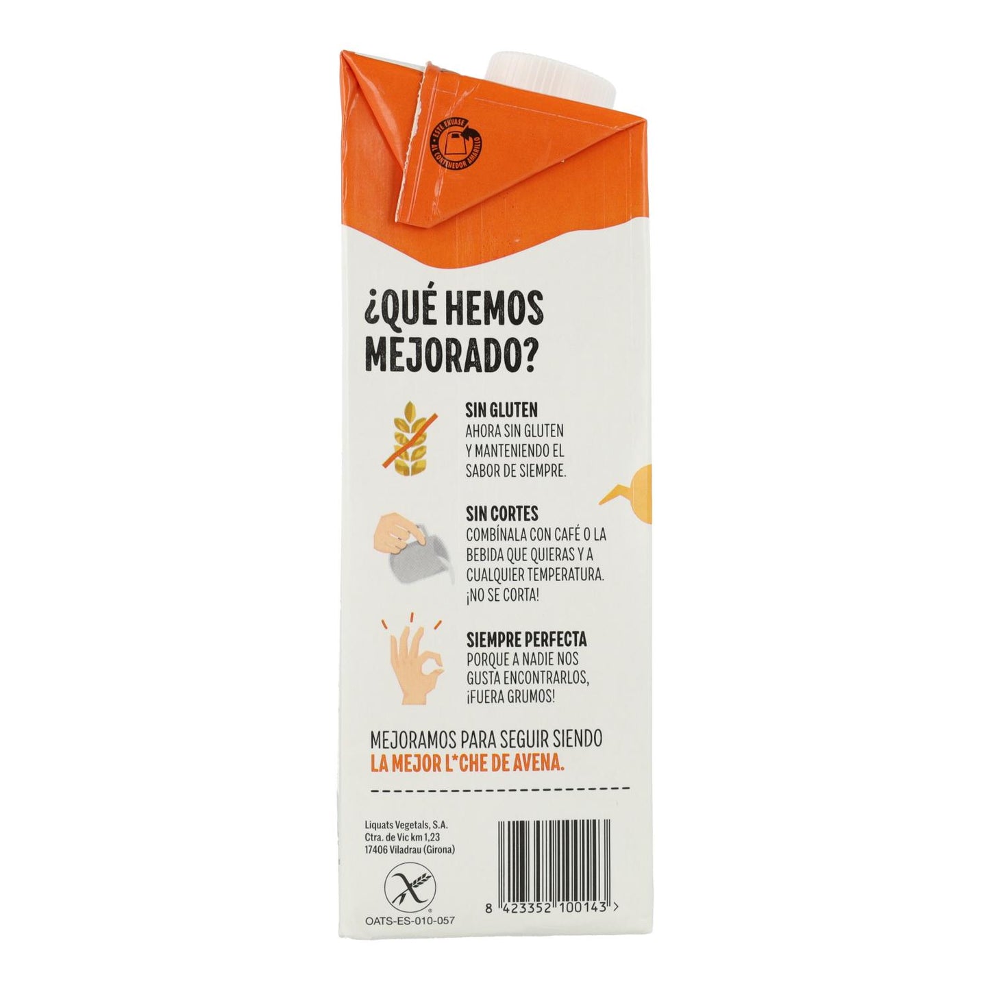 Bevanda di avena senza glutine YOSOY 1L