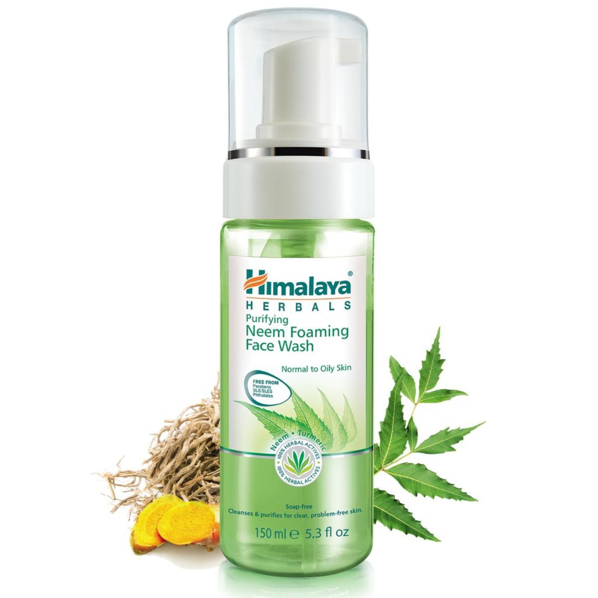 Mousse nettoyante visage au neem Himalaya 150 ml