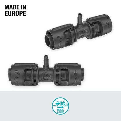 T-Verbindung 13 mm (1/2") – 4,6 mm (3/16") x5 Microdripsystem Gardena