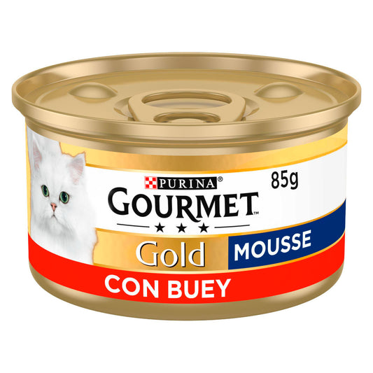 GOURMET GOLD Mousse Nassfutter Rind 85 g