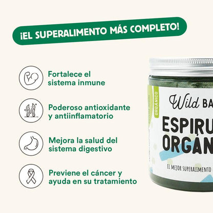 Spirulina biologica Integratore naturale per animali domestici Wild Balance 100 g