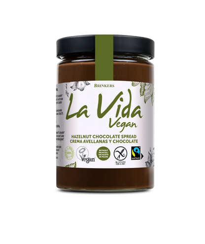Crema al cioccolato e nocciole vegana senza glutine La Vida Vegan 270 g