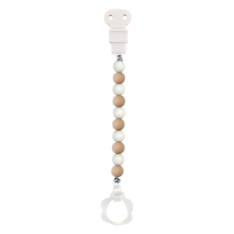 Fopspeenclip  (met fopspeenclip) Doukidou Blauw-Wit