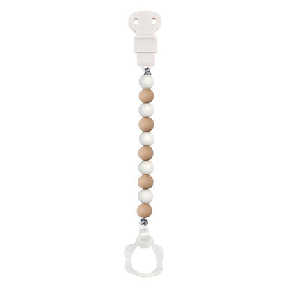 Fopspeenclip  (met fopspeenclip) Doukidou Blauw-Wit