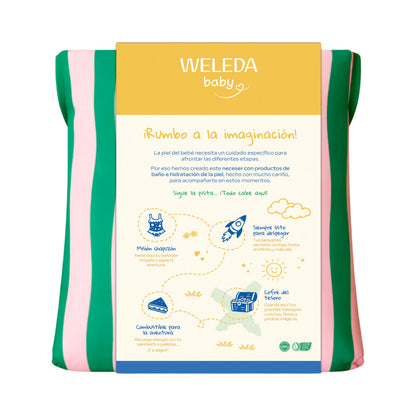 Neceser de Verano Weleda Baby Crema Pañal 75 ml + Gel Champú 200 ml