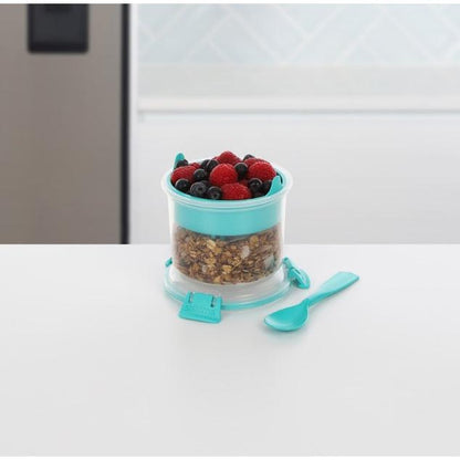 Hermetische ronde snackbak Breakfast To Go 530 ml