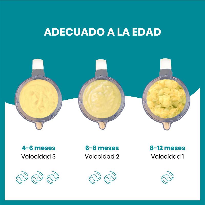 Robot multifunzione Nutribaby (+) Bianco Babymoov Grigio industriale