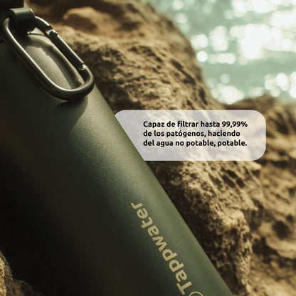 Bottiglia con filtro potabilizzatore BottlePro Adventure TappWater 740 ml