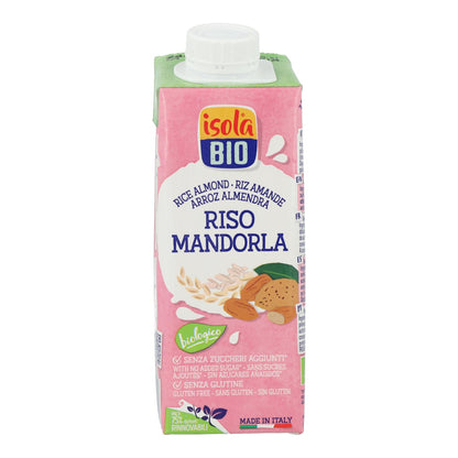 Biologische rijst- en amandeldrank Isola BIO 250 ml