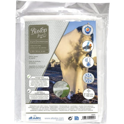 Cagoule anti-gel avec cordon 30 g/m2 Biotop