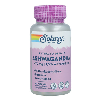 Ashwagandha Solaray 60 capsules