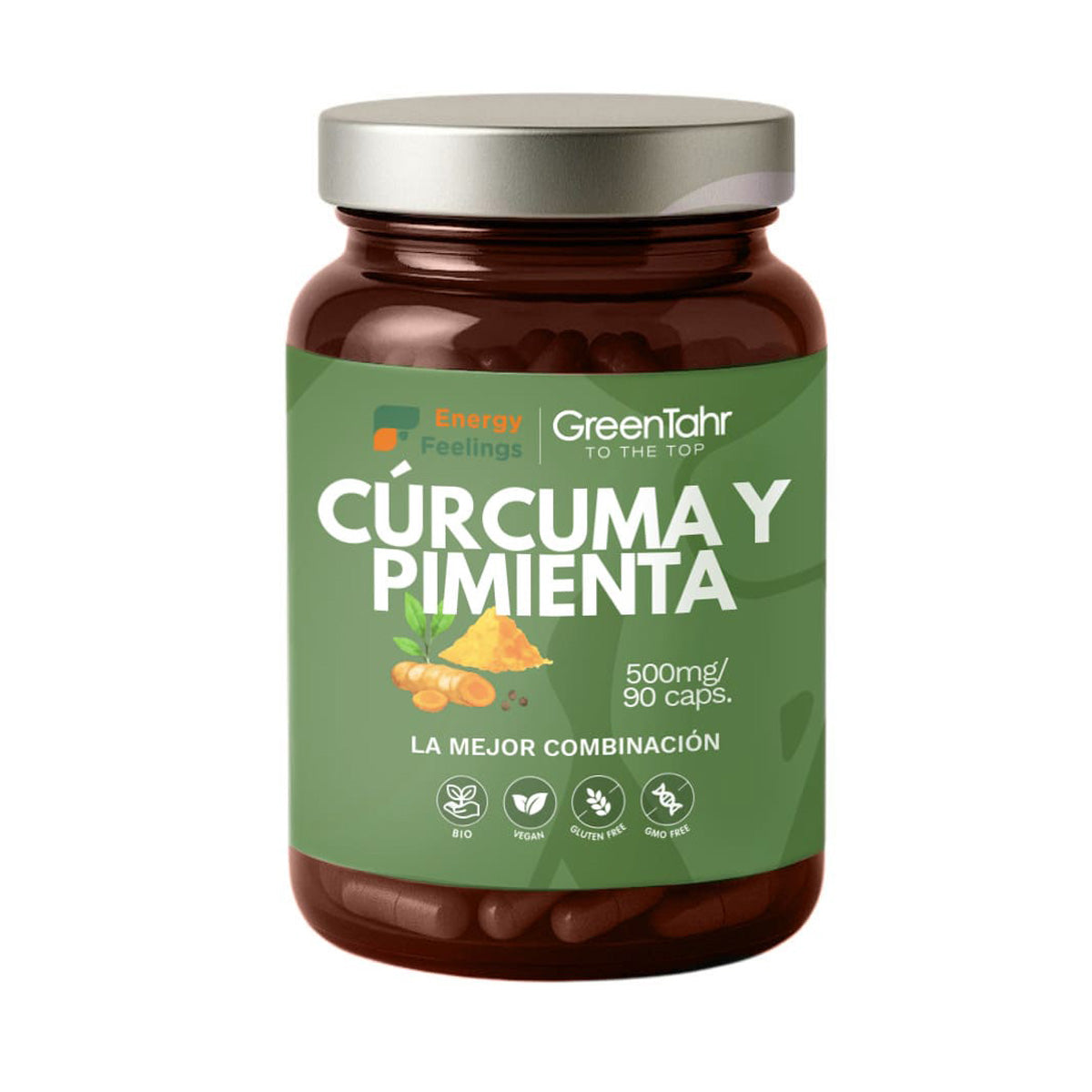 Kurkuma-Pfeffer ECO Energy Feelings 90 Kapseln