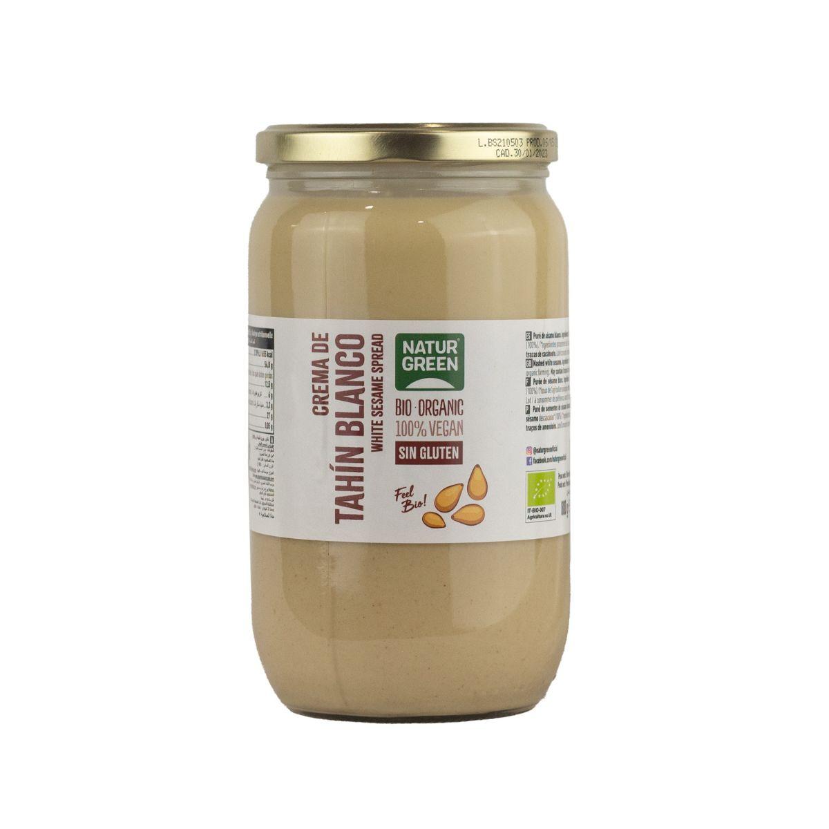 Crème de tahini blanc sans gluten Naturgreen 300 g