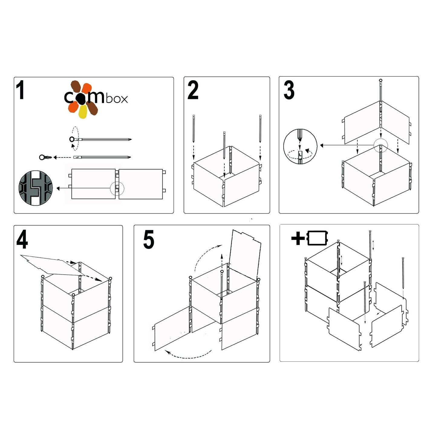 Pręt do kompostownika Combox