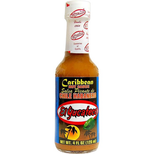 Sauce chili habanero piquante du Yucatán « Caraïbes » 120 ml.