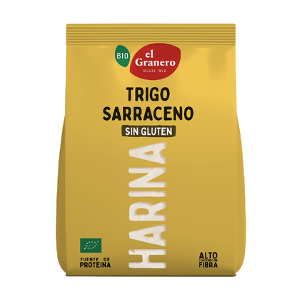 Farine de sarrasin bio sans gluten El Granero 500 g